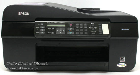 EPSON Stylus Office TX510FN. Вид спереди