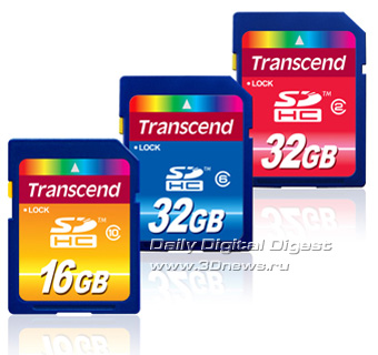 Transcend SDHC Cards