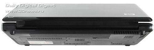 HP Pavilion dv6. Вид сзади