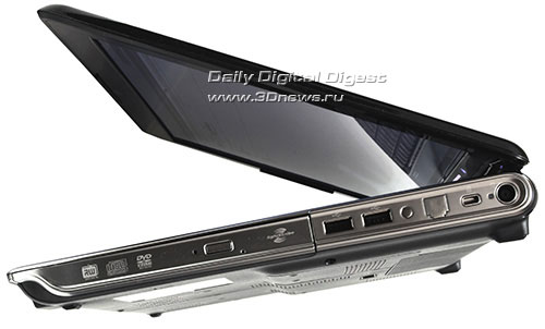 HP Pavilion dv6. Вид справа