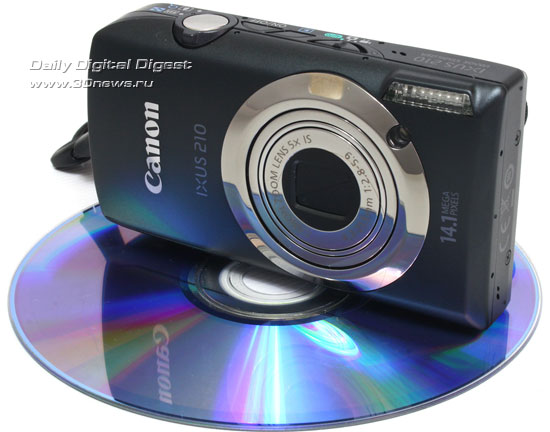 Canon IXUS 210. Вид общий