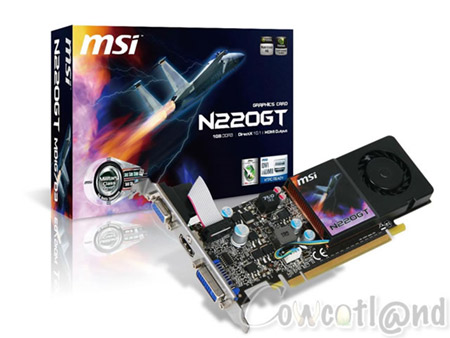 MSI GeForce GT 220 Low Profile