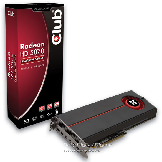 Club 3D Radeon HD 5870 Eyefinity 6 Edition