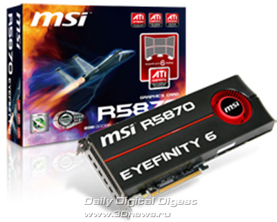 MSI R5870 Eyefinity 6