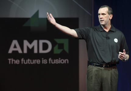 Глава компании AMD Дирк Мэйер (Dirk Meyer) на конференции