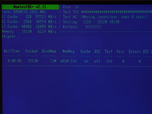 Biostar TH55XE MemTest 2