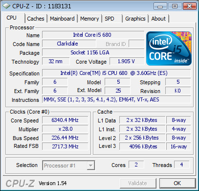 Core i5-680