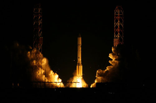 Спутник «Экспресс-АМ1» - запуск на орбиту