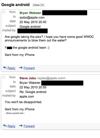 ����� ��������, ��� WWDC 2010 �� ����������