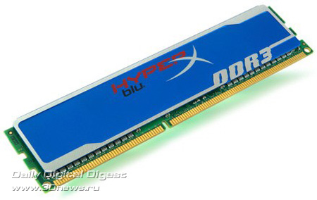 Kingston HyperX blu: доступная игровая память DDR2/DDR3 Kingston_HyperX_blu_DDR3-1600_Memory_Module