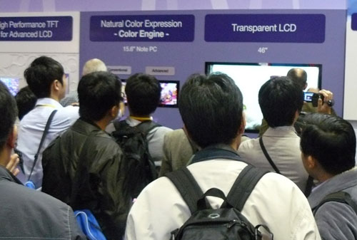 Прозрачная LCD-панель Samsung Electronics_1