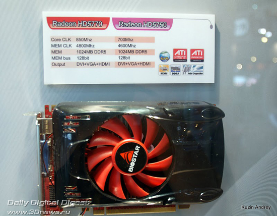 Biostar Radeon HD 5770/5750