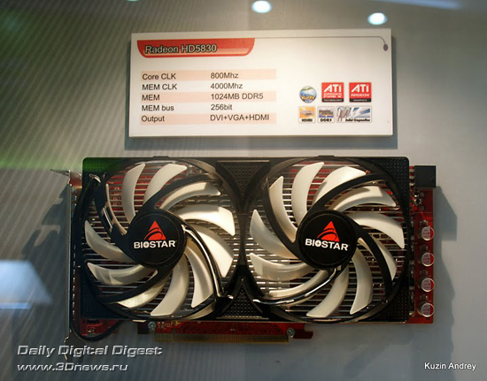 Biostar Radeon HD 5830