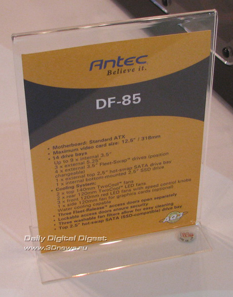 Antec Dark Fleet DF-85