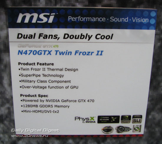 MSI N470GTX Twin Frozr II