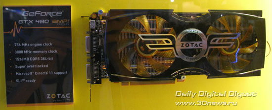 Zotac GeForce GTX 480 AMP! Edition