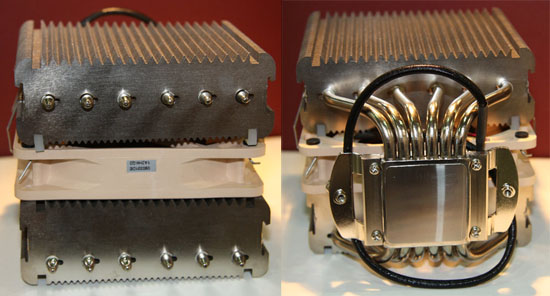 Noctua 120mm D-Type Cooler Prototype