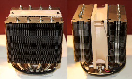 Noctua 92mm D-Type Cooler Prototype