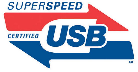 Логотип стандарта USB 3.0