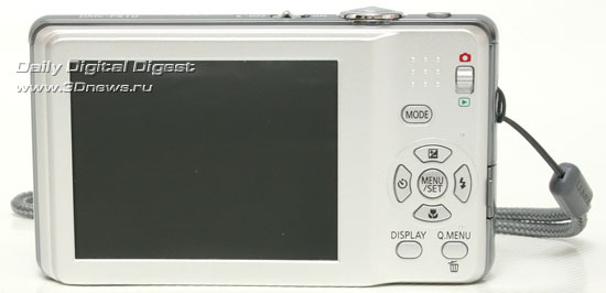 Panasonic LUMIX
DMC-FS10. Вид сзади Panasonic LUMIX DMC-FS10. Вид сзади
