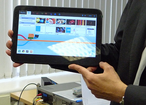 Intel показала прототип планшета с WiMAX
