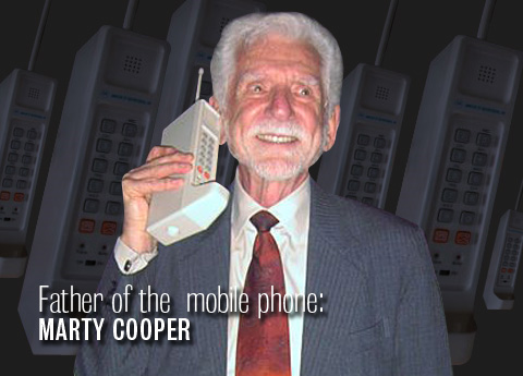 Марти Купер (Marty Cooper) — отец мобильного телефона