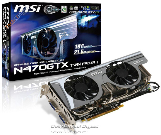 MSI N470GTX Twin Frozr II