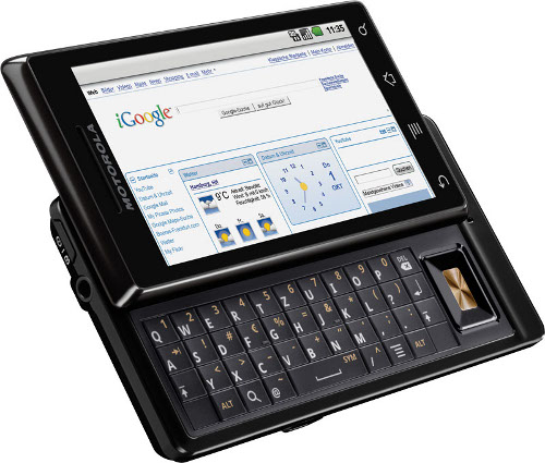 Motorola Droid — лидер среди Android-смартфонов Motorola Droid