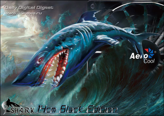 Aerocool 14cm SHARK Black Edition Fan