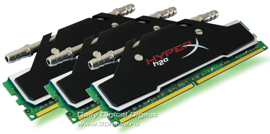 Kingston HyperX H2O Series Tri-Channel DDR3 Memory Kit