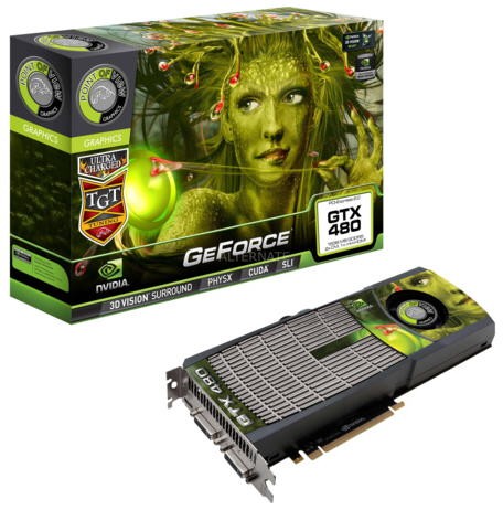 Модификация GeForce GTX 480 имени Point of View Модификация GeForce GTX 480 имени Point of View