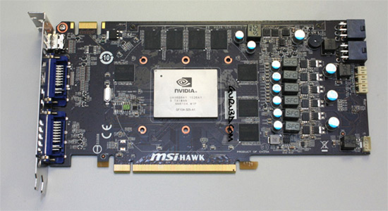Фотографии MSI GTX 460 HAWK и разгон до 1 ГГц