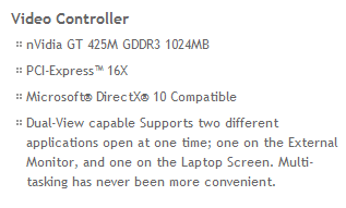���������� � ��������� GeForce 400M ��������� 3 �������� 