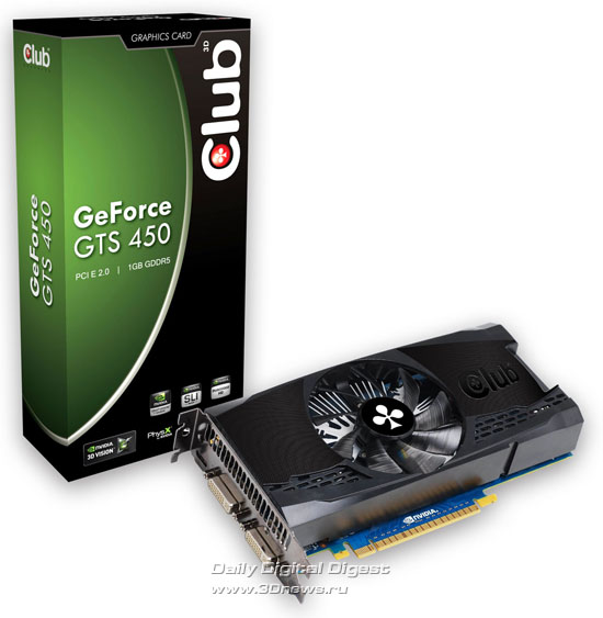 Club 3D GeForce GTS 450