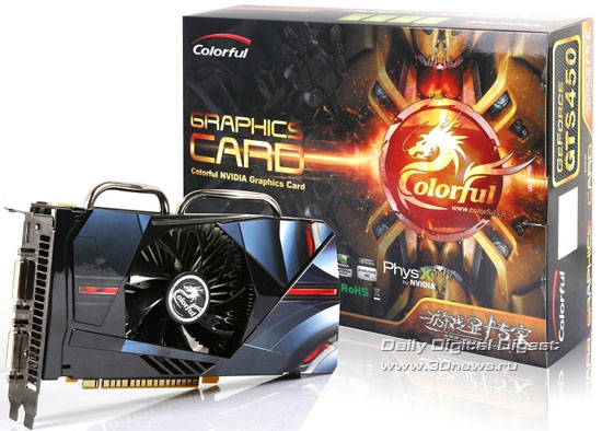 Colorful GeForce GTS 450