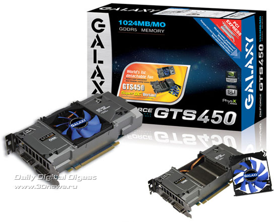 GALAXY GeForce GTS 450 Super OC