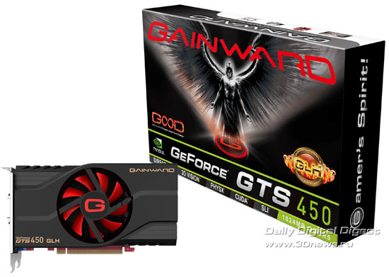 Gainward GeForce GTS 450 GS-GLH