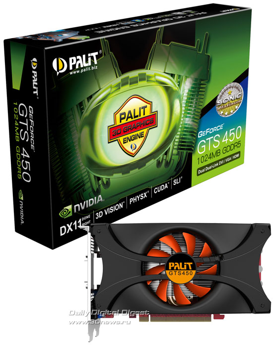 Palit GeForce GTS 450 Sonic Platinum
