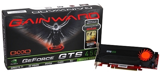 Gainward GeForce GTS 450 Low Profile GOOD Edition