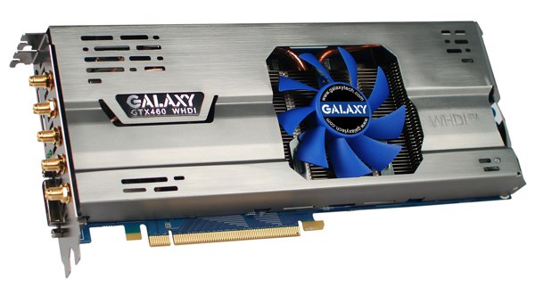 Новая видеокарта Galaxy GeForce GTX 460 имеет приятный дизайн