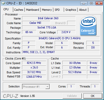       CPU - 8242 