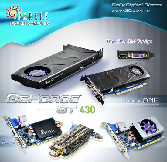 SPARKLE GeForce GT 430
