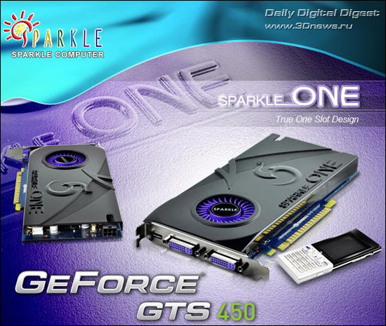 SPARKLE ONE GeForce GTS 450