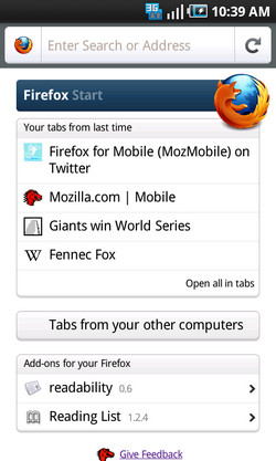 Для Android и Maemo вышел браузер Firefox 4 Для Android и Maemo вышел браузер Firefox 4