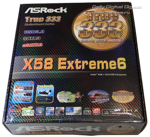 ASRock X58 Extreme6 упаковка