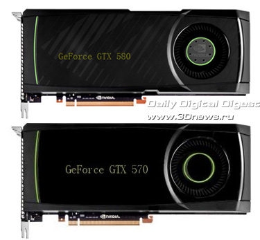 ������ ����������� ���������� GeForce GTX 570