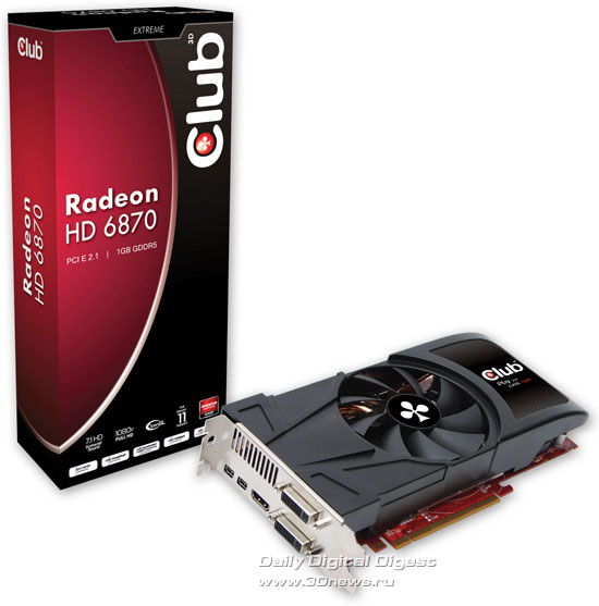 Club 3D Radeon HD 6870