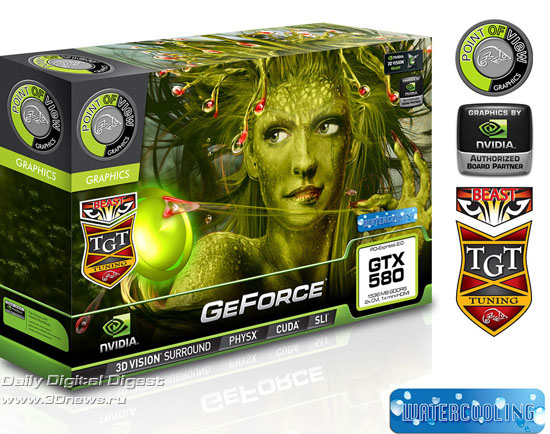 Point of View TGT Series GeForce GTX 580 Beast Edition