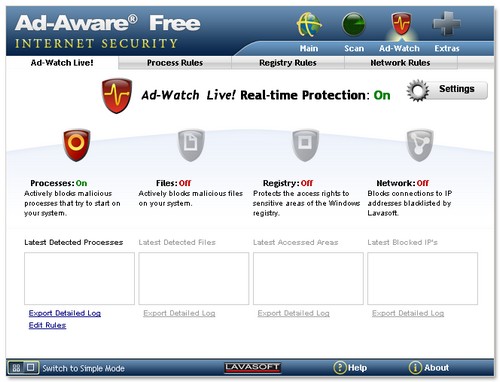 Lavasoft Ad-Aware Free Edition 9.6: защита от шпионов A-adwatch_02