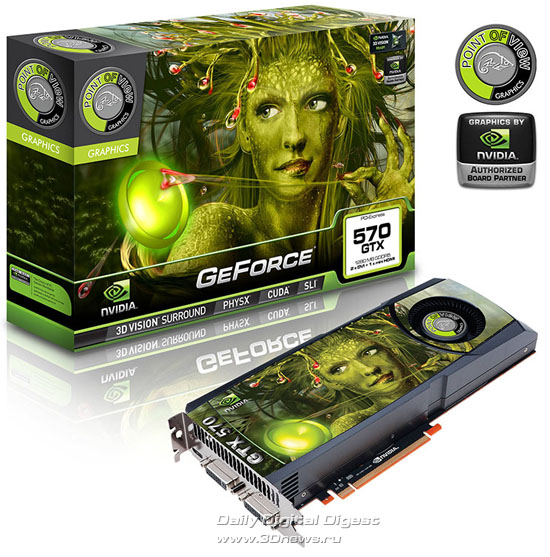 Point of View GeForce GTX 570.